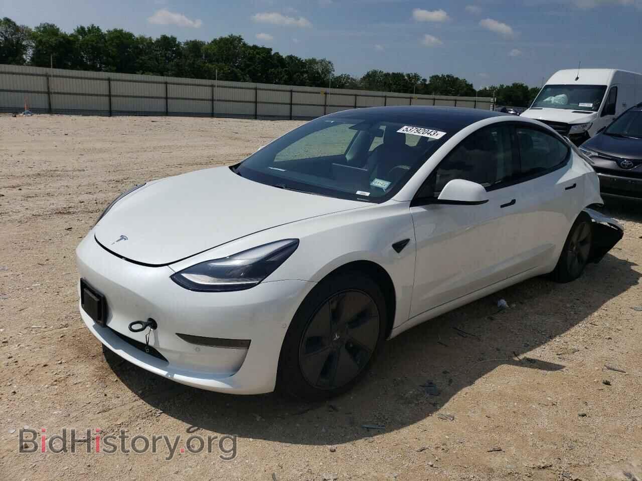 Photo 5YJ3E1EA5MF867052 - TESLA MODEL 3 2021
