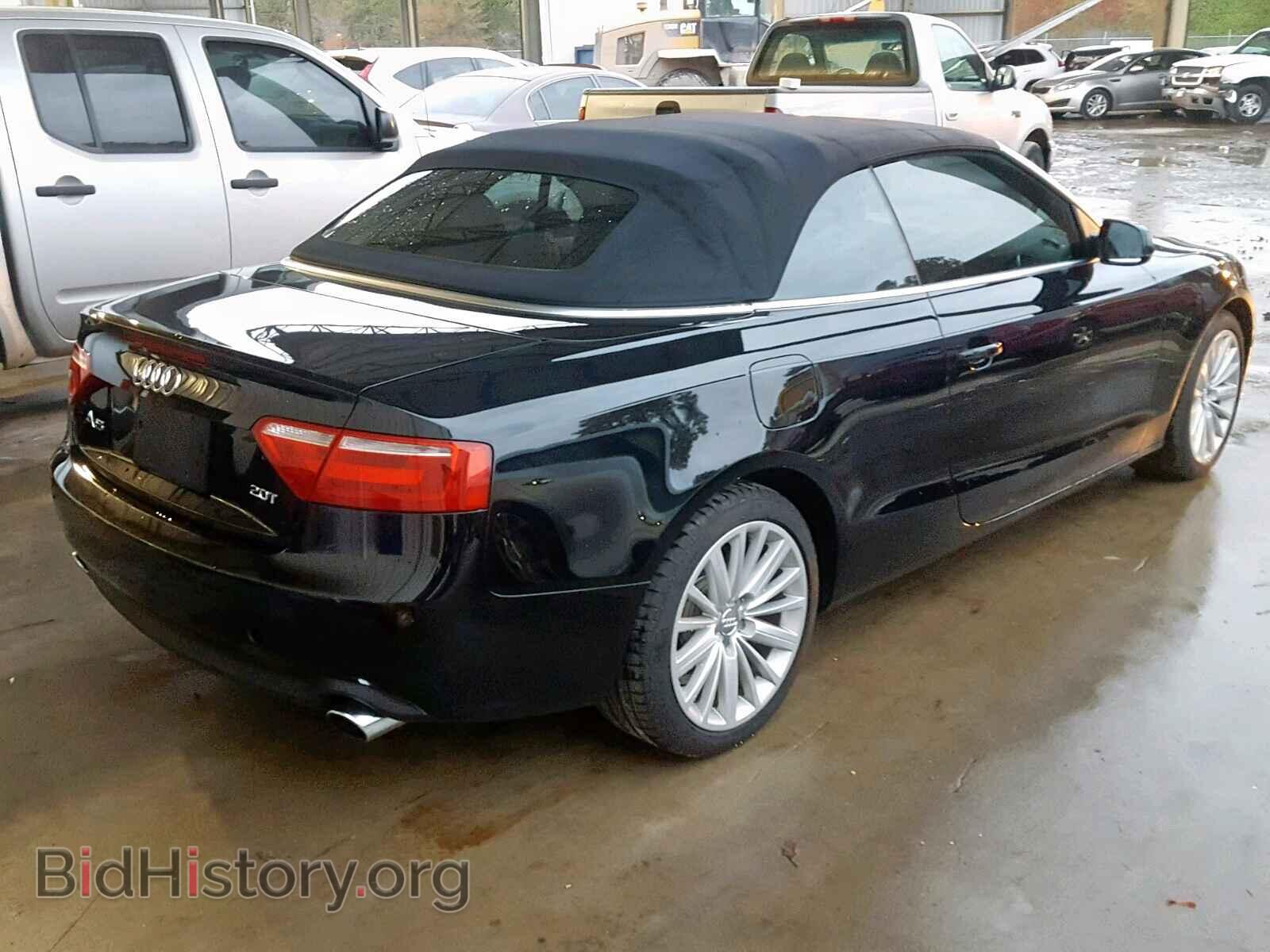 2012 AUDI A5 PREMIUM - VIN: WAUAFAFH8CN007076 - Photo 4