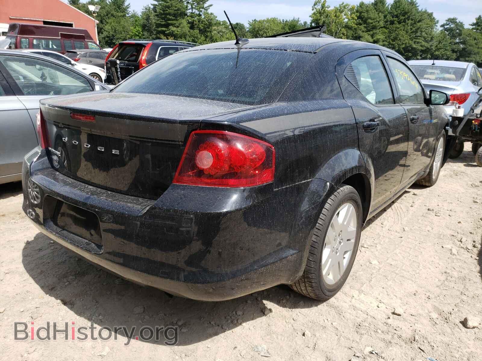 2014 DODGE AVENGER - VIN: 1C3CDZAB0EN105478 - Фото 4