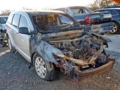 2014 Dodge JOURNEY SE, silver — VIN 3C4PDCAB7ET181757, Copart