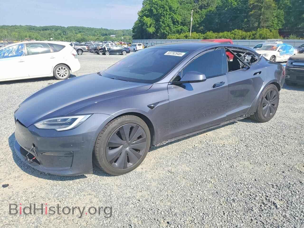 Фотография 5YJSA1E55MF440450 - TESLA MODEL S 2021