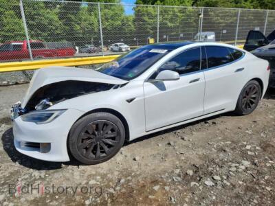 2016 Tesla MODEL S, белый — VIN 5YJSA1E11GF156024, Copart