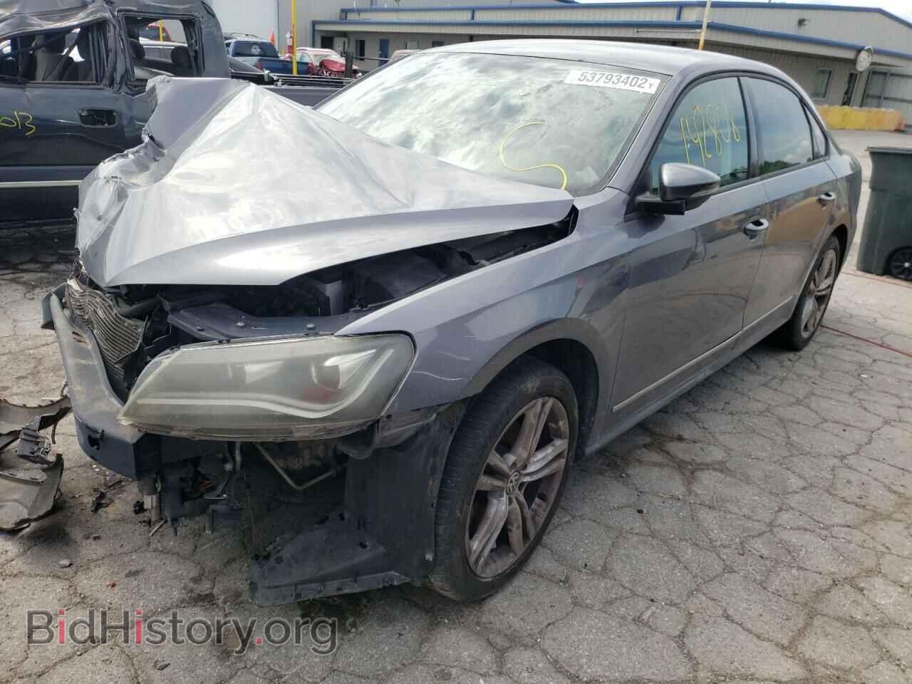 2012 VOLKSWAGEN PASSAT - VIN: 1VWAP7A37CC040450 - Фото 2