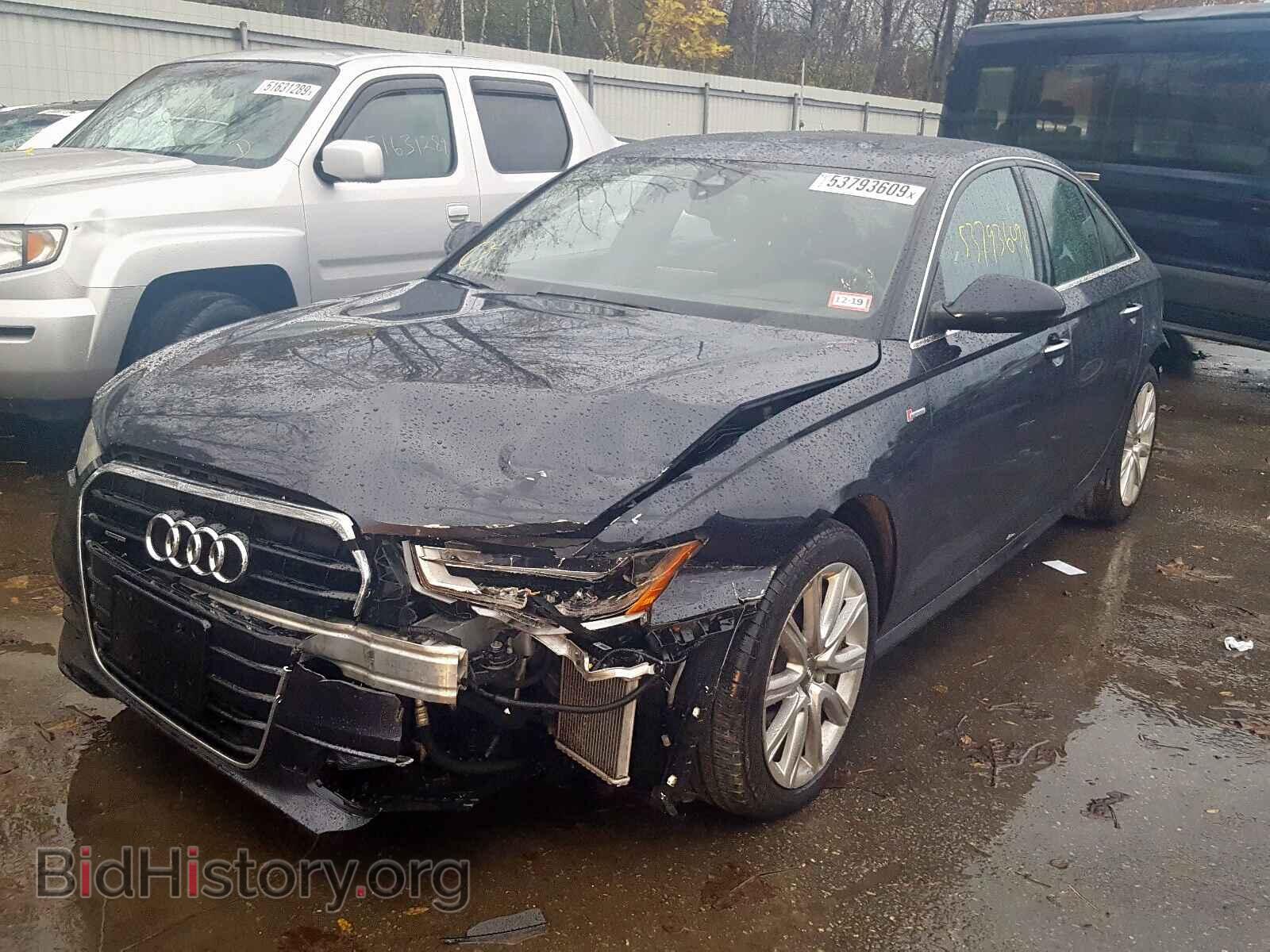 2015 AUDI A6 - VIN: WAUHGAFC0FN012552 - Фото 2