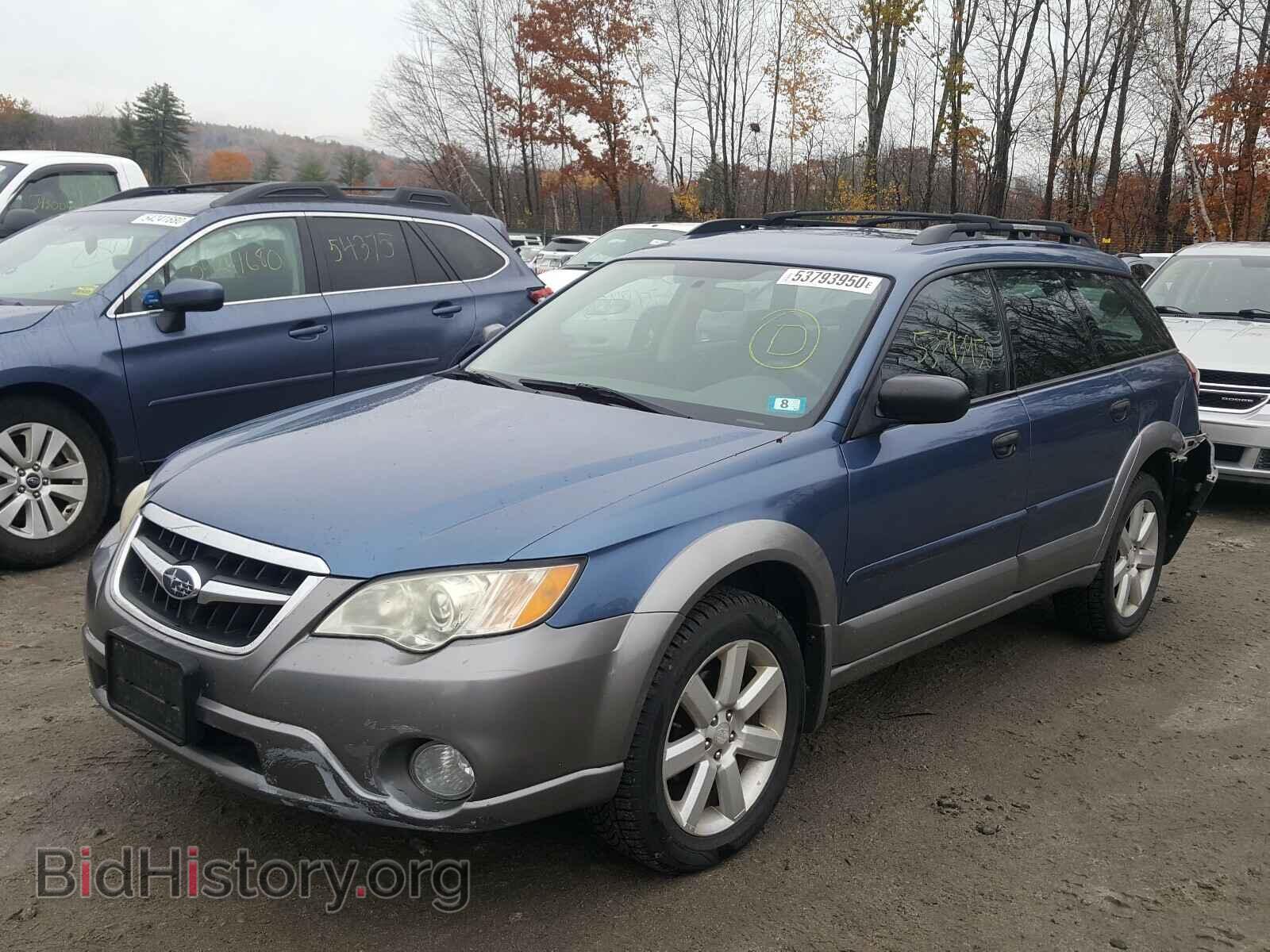 2009 SUBARU OUTBACK - VIN: 4S4BP61C297322946 - Фото 2