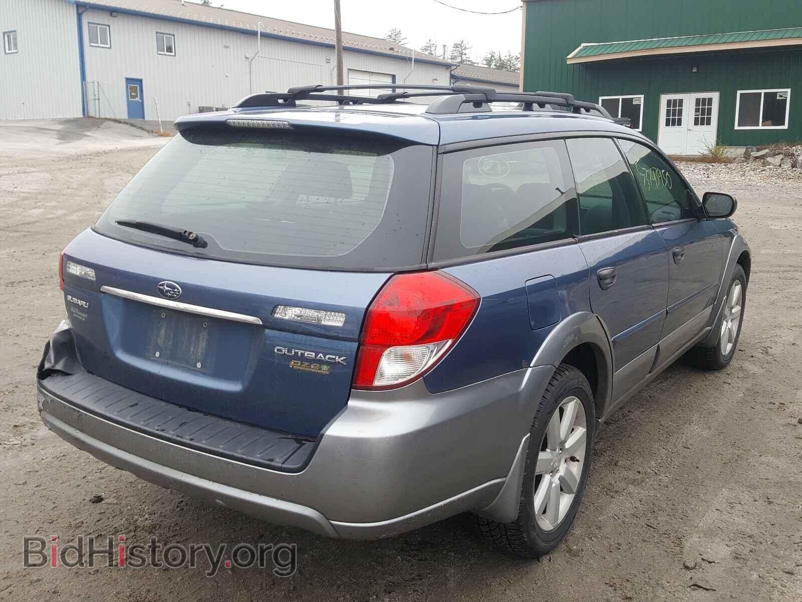 2009 SUBARU OUTBACK - VIN: 4S4BP61C297322946 - Фото 4