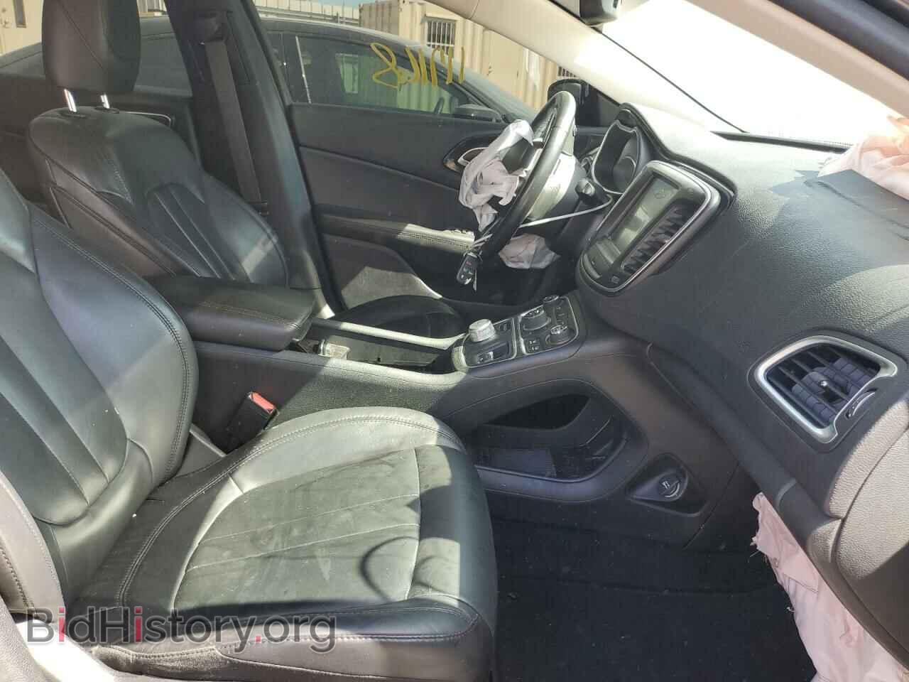 2015 CHRYSLER 200 - VIN: 1C3CCCEG3FN664871 - Фото 5