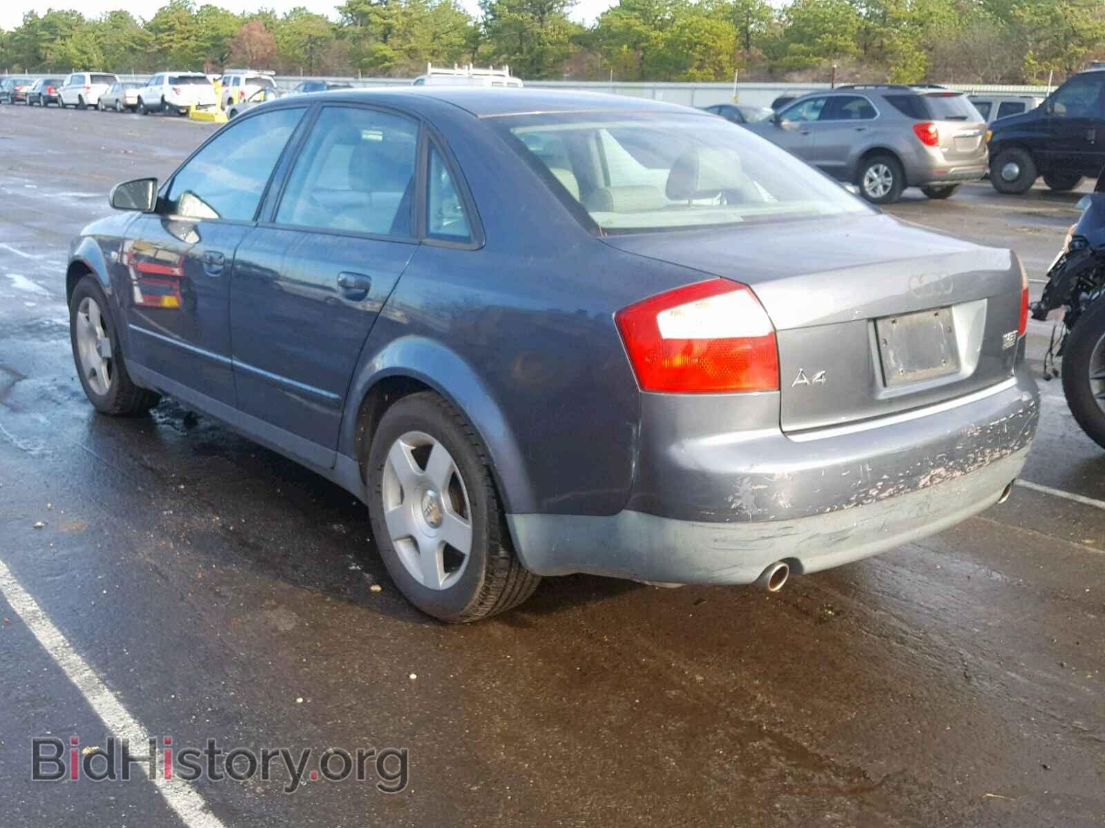 2002 AUDI A4 - VIN: WAULC68E82A296998 - Фото 3