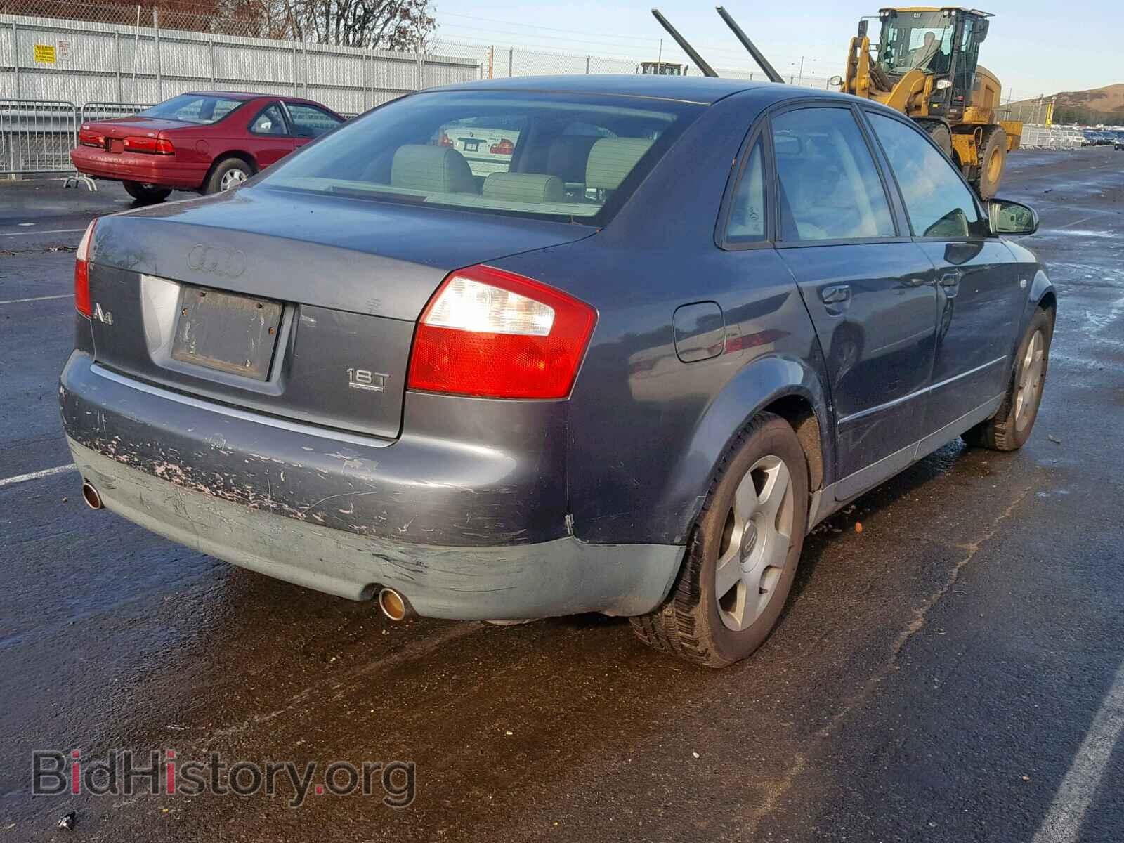 2002 AUDI A4 - VIN: WAULC68E82A296998 - Фото 4
