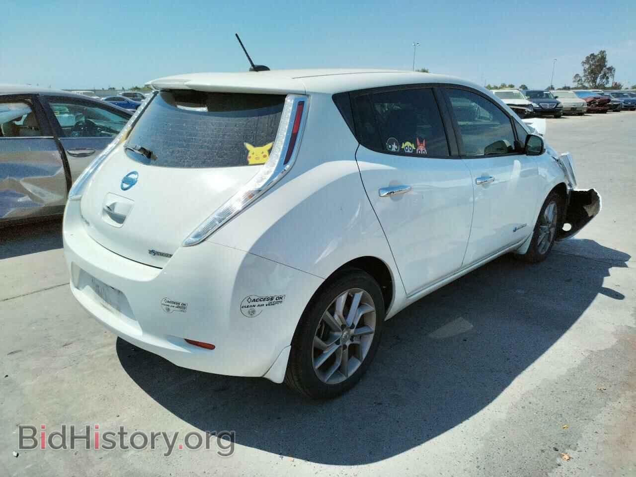 2015 NISSAN LEAF - VIN: 1N4AZ0CP8FC314799 - Фото 4