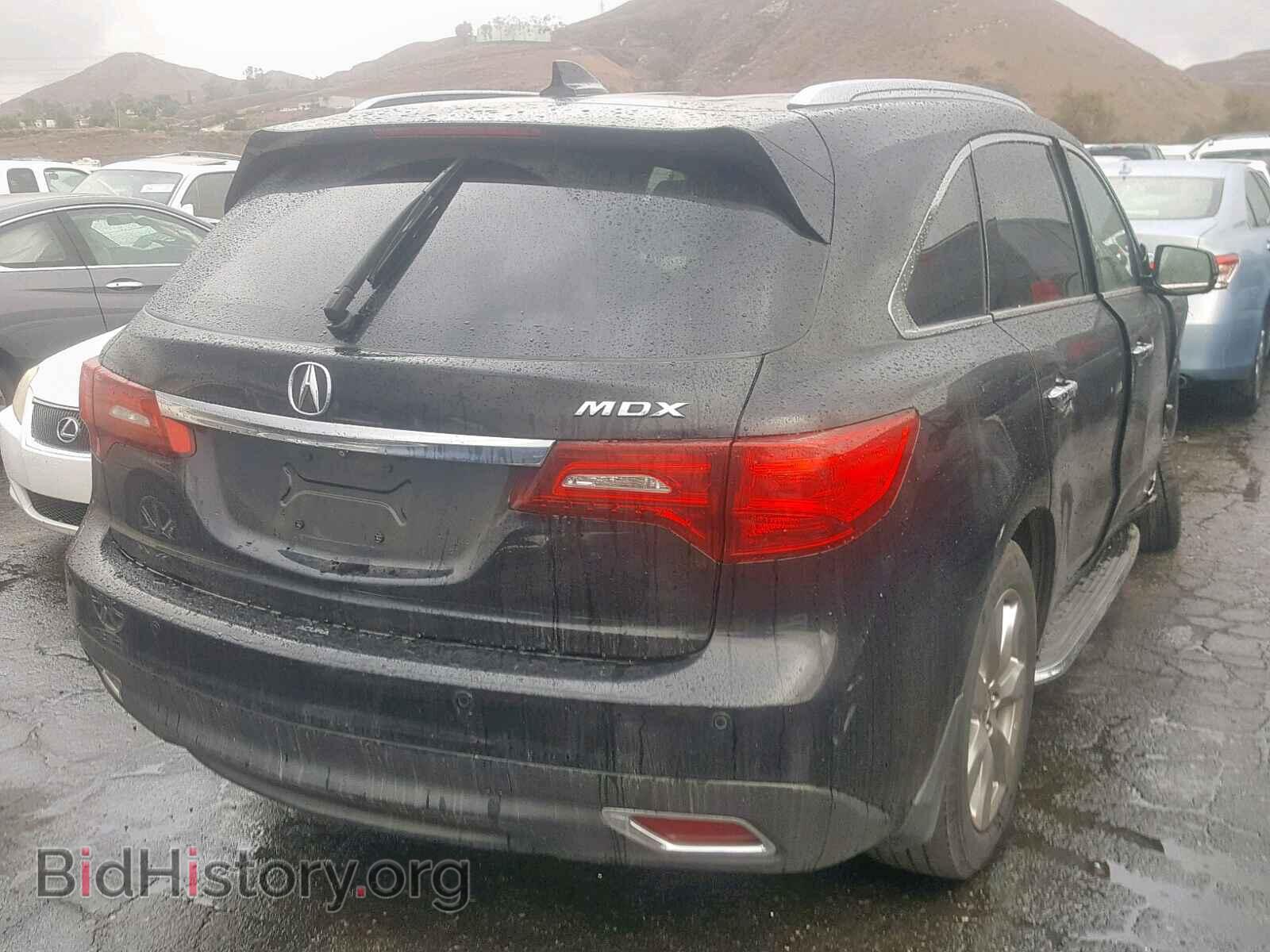 2014 ACURA MDX ADVANC - VIN: 5FRYD3H85EB002465 - Фото 4