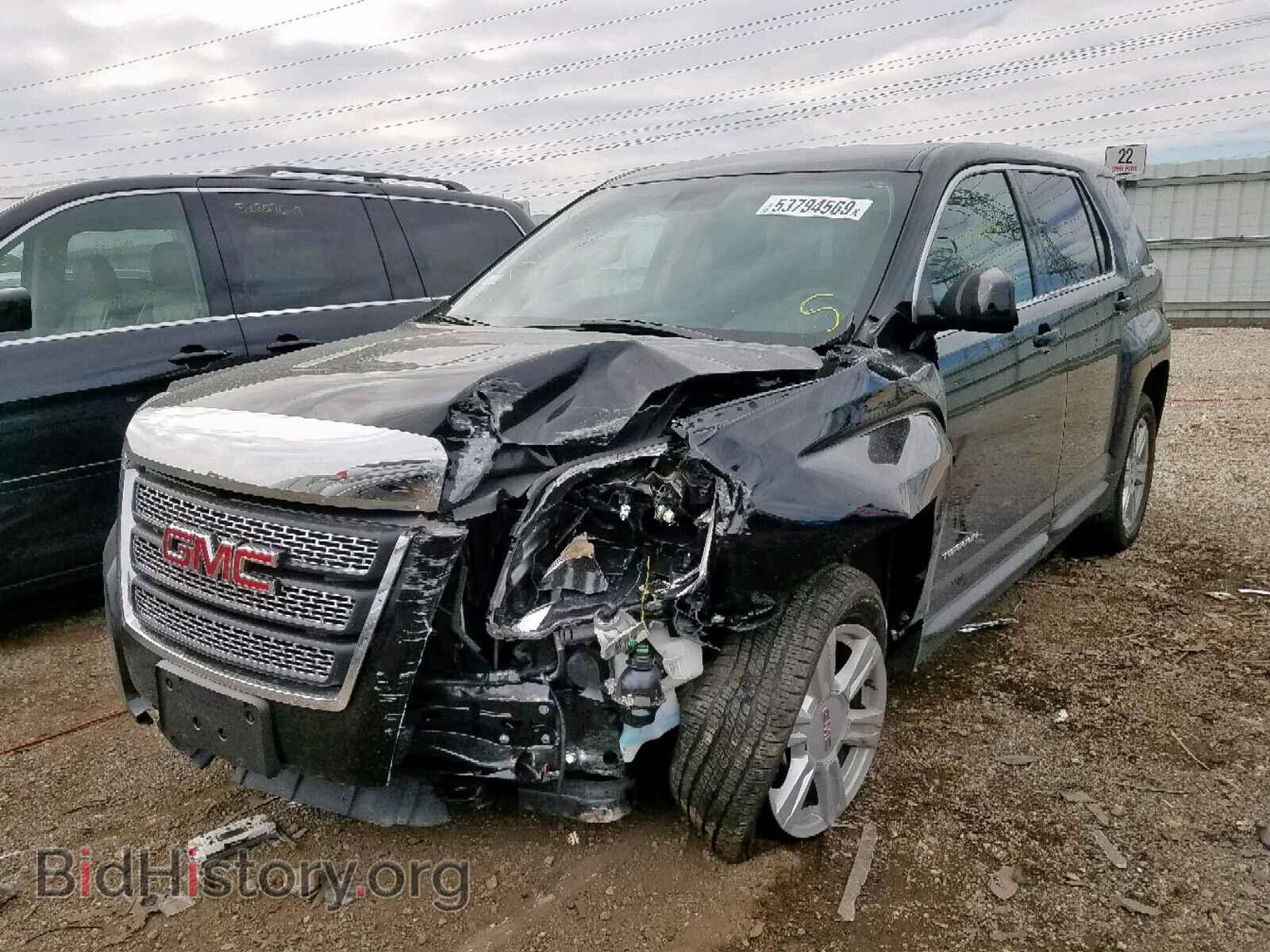2014 GMC TERRAIN SL - VIN: 2GKFLVEK5E6208709 - Фото 2