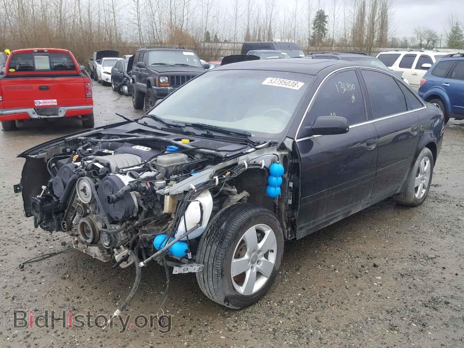 2002 AUDI A6 - VIN: WAULT64BX2N044741 - Фото 2