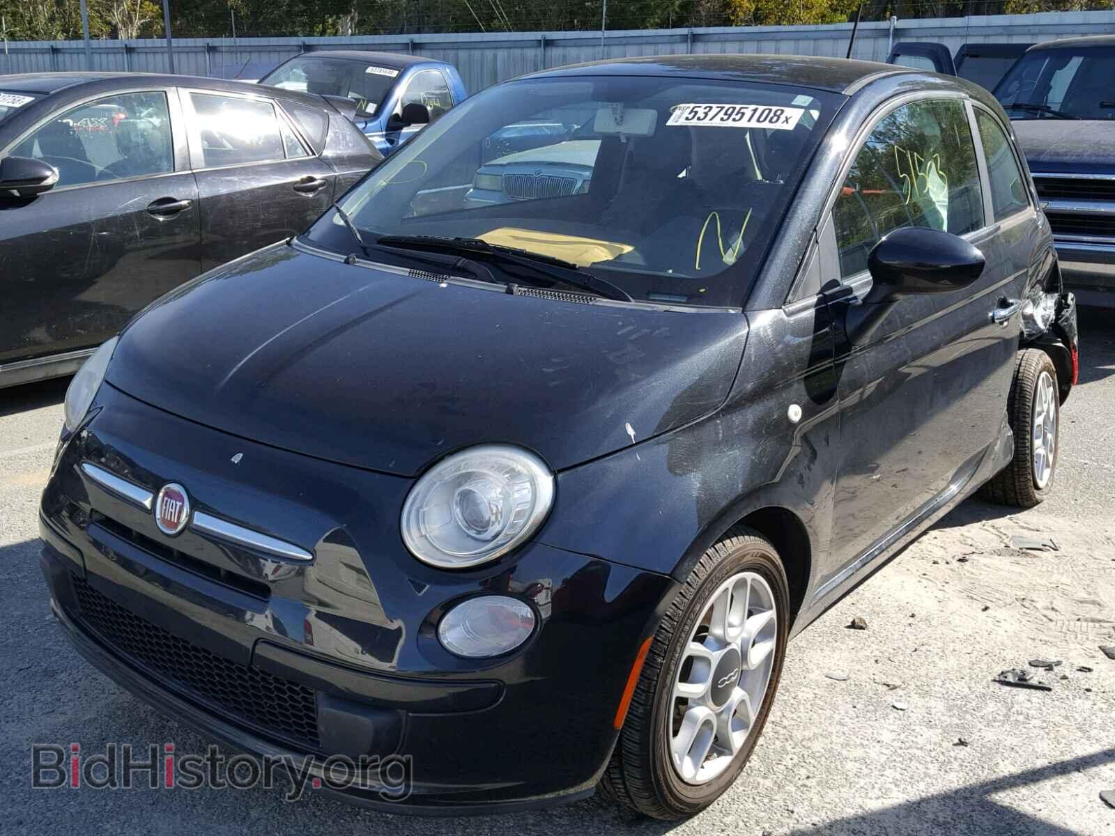 2012 FIAT 500 - VIN: 3C3CFFAR4CT382931 - Фото 2