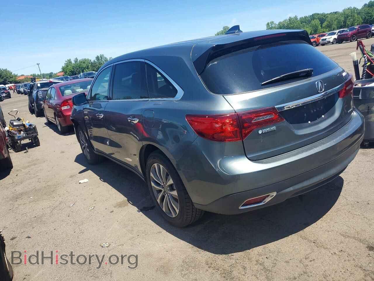 2015 ACURA MDX - VIN: 5FRYD4H49FB011819 - Photo 2