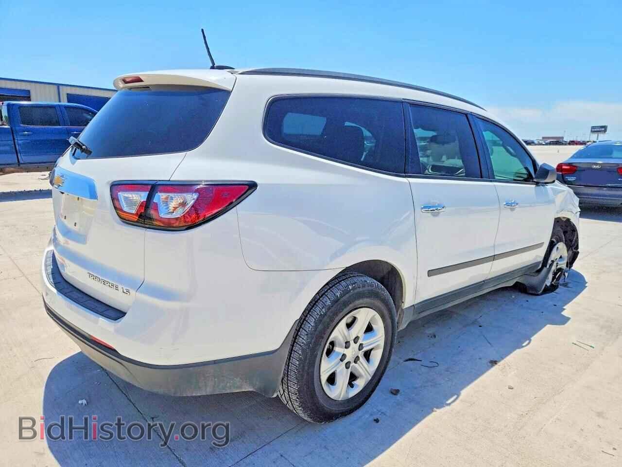 2016 CHEVROLET TRAVERSE - VIN: 1GNKRFED7GJ210975 - Фото 3
