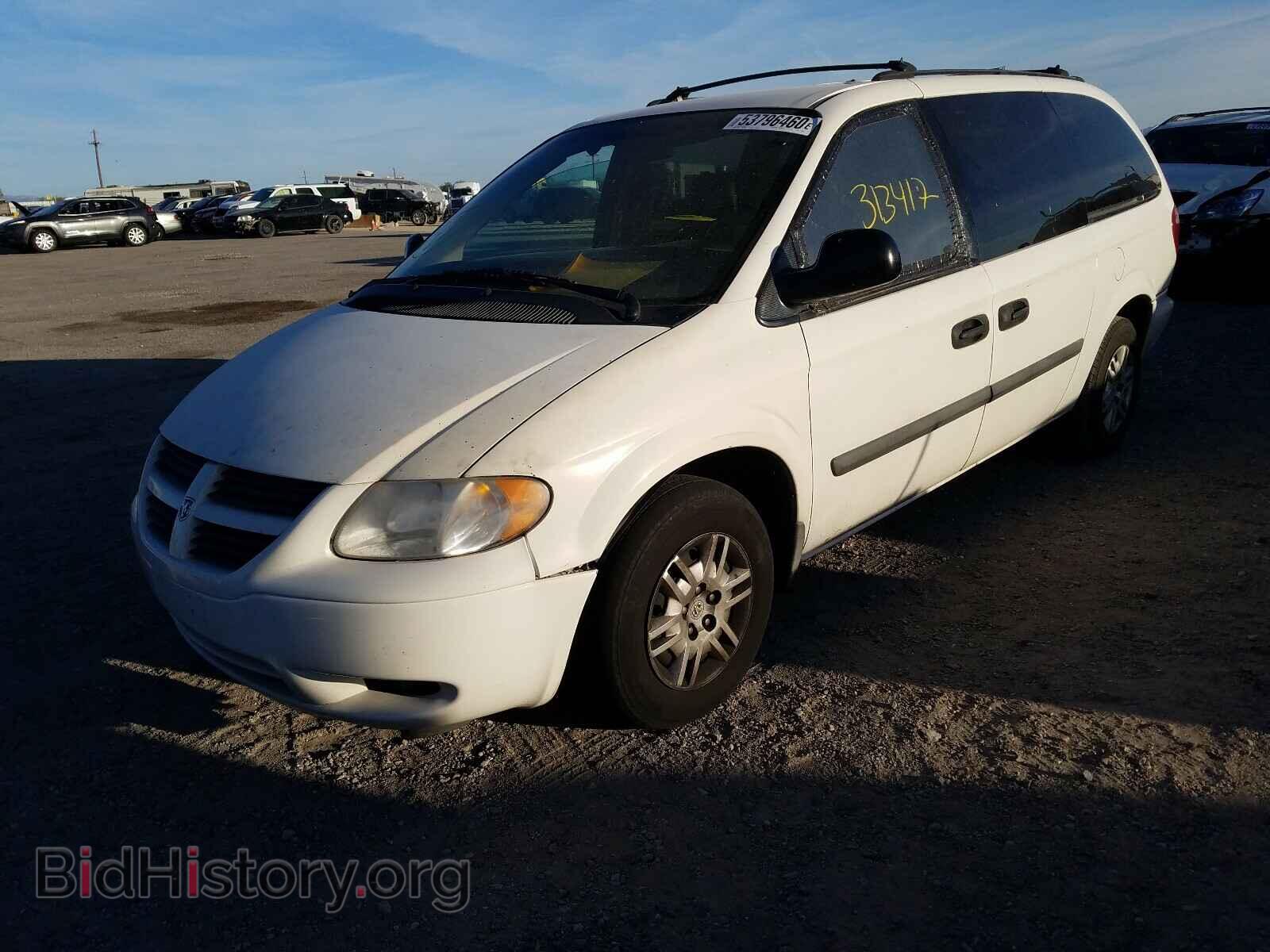 2005 DODGE CARAVAN - VIN: 1D4GP24RX5B271807 - Фото 2