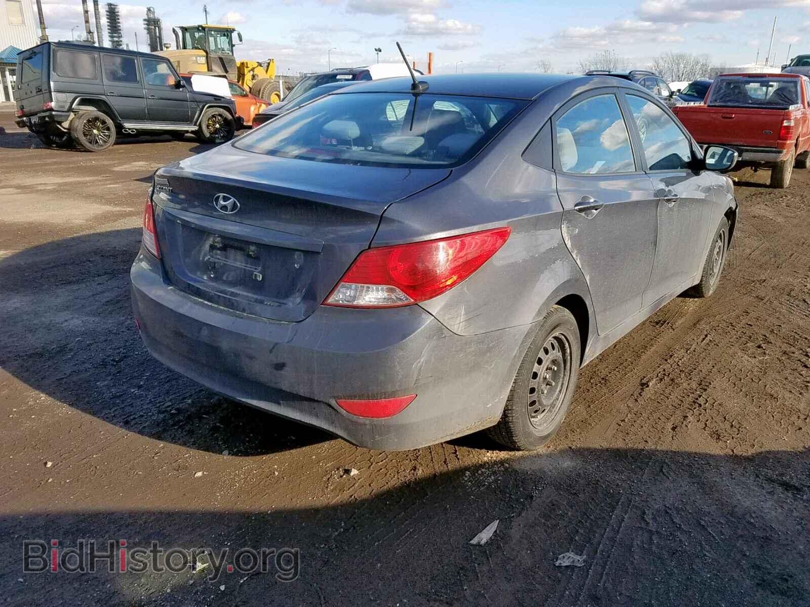 2012 HYUNDAI ACCENT - VIN: KMHCT4AEXCU188623 - Фото 4
