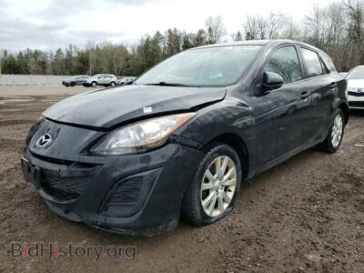 2013 Mazda 3 I, черный — VIN JM1BL1KF8D1796231, Copart