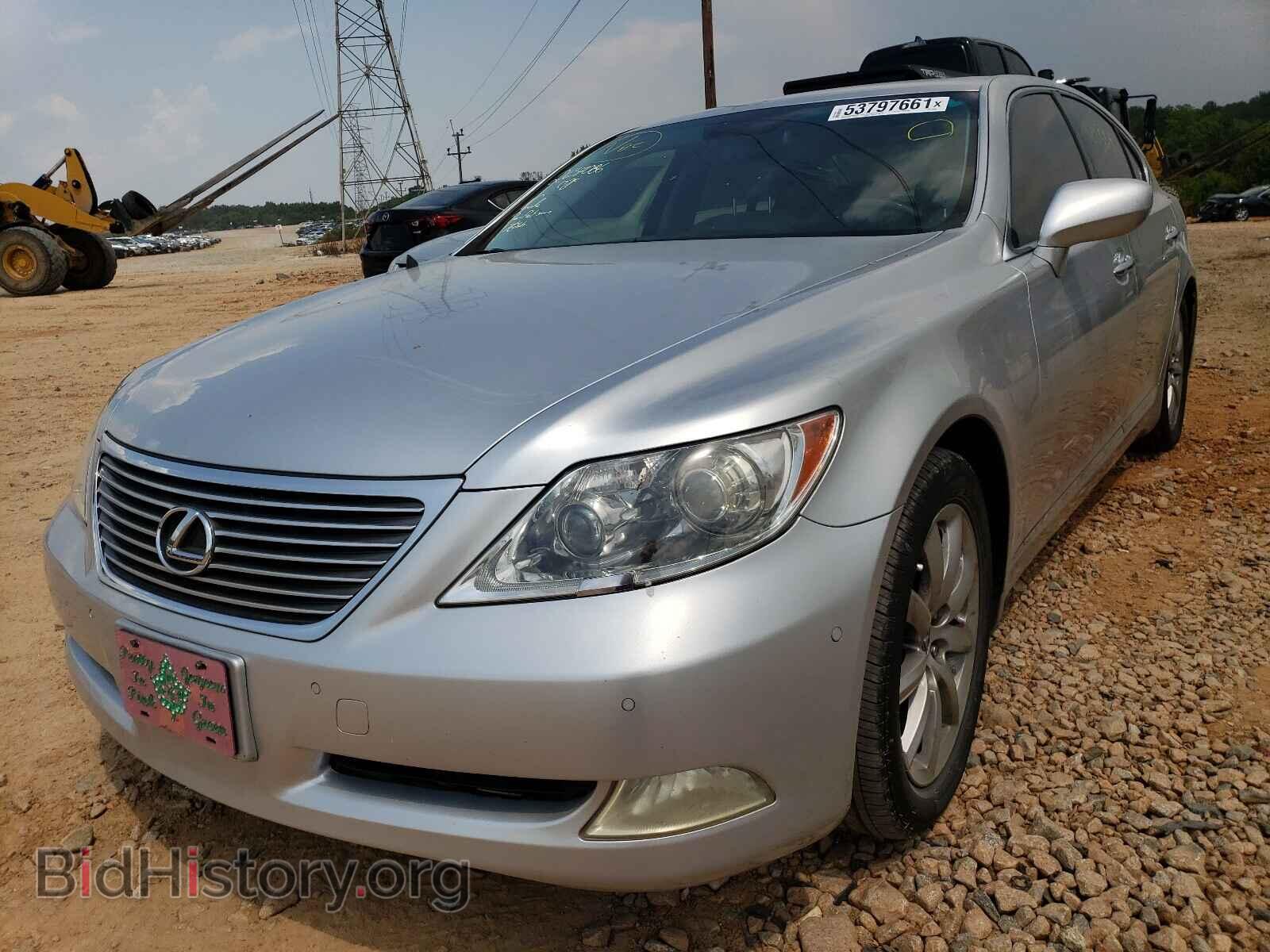 2007 LEXUS LS460 - VIN: JTHBL46F575031047 - Фото 2