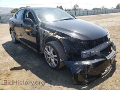 2007 Lexus IS IS 250, черный — VIN JTHBK262772032741, Copart