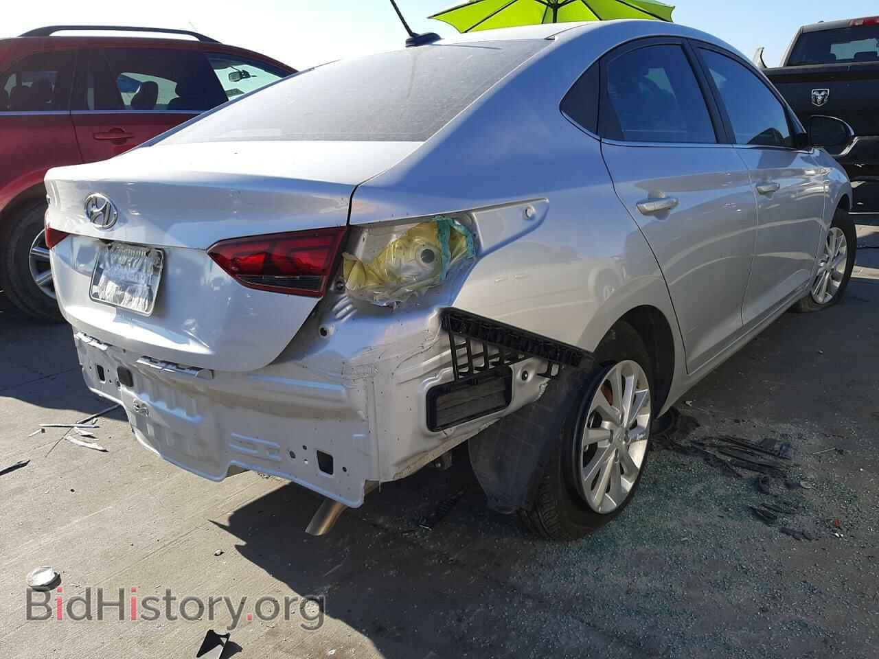 2021 HYUNDAI ACCENT - VIN: 3KPC24A67ME146491 - Фото 4