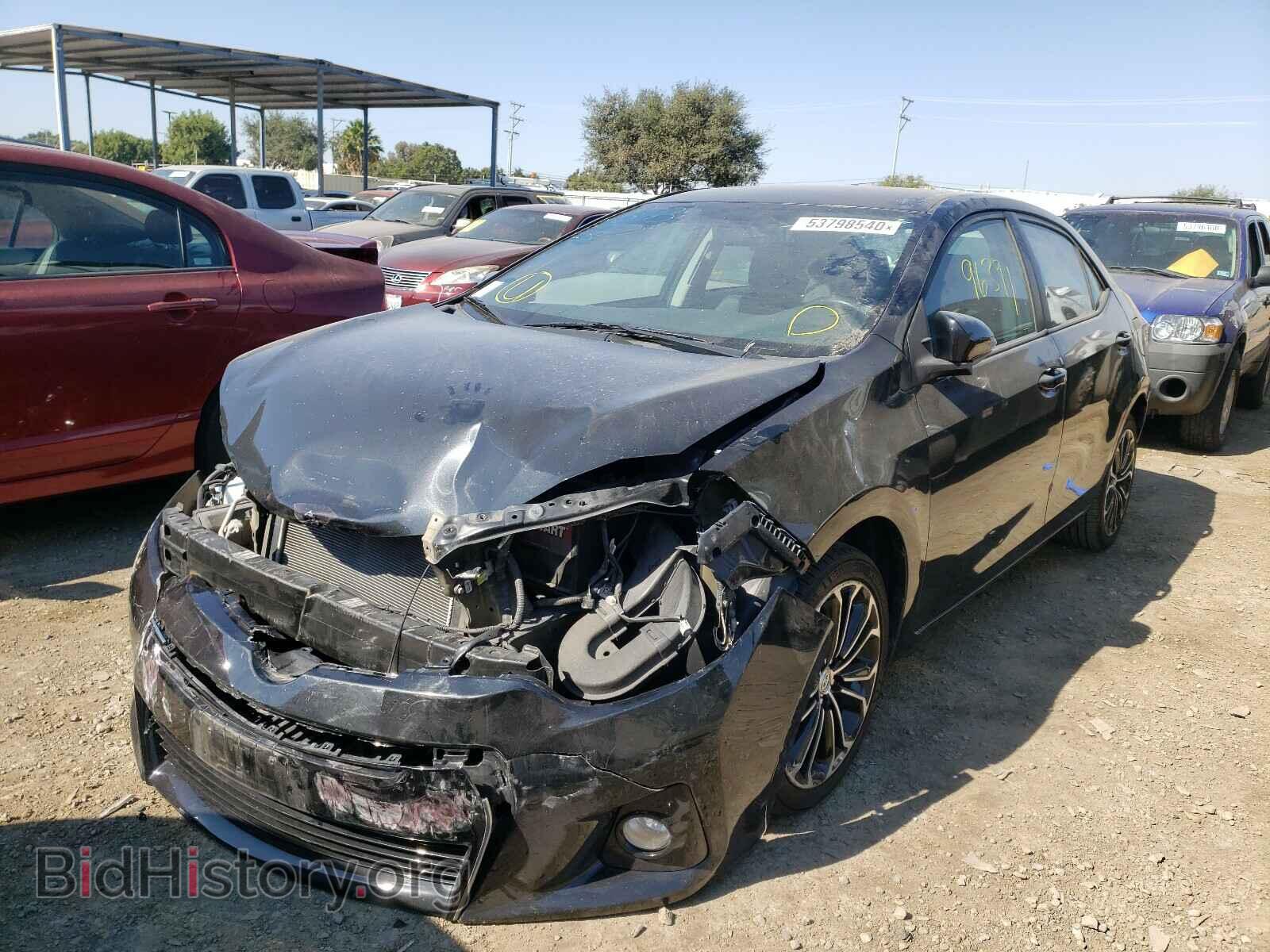 2014 TOYOTA COROLLA - VIN: 5YFBURHE0EP033207 - Фото 2
