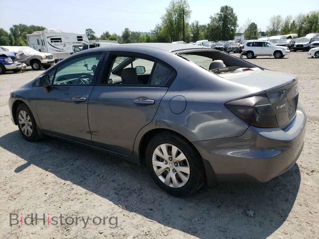 2012 HONDA CIVIC - VIN: 19XFB2F59CE379367 - Фото 2