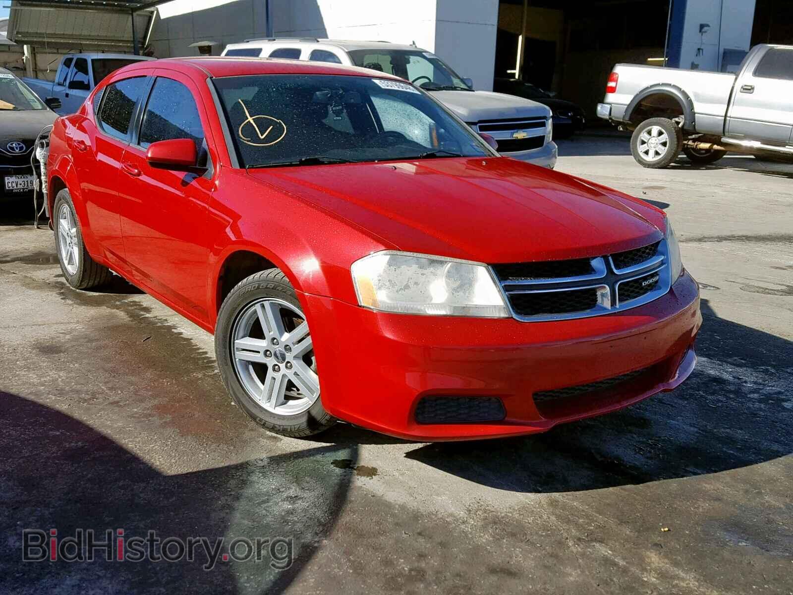 Фотография 1C3CDZCB8CN161968 - DODGE AVENGER 2012