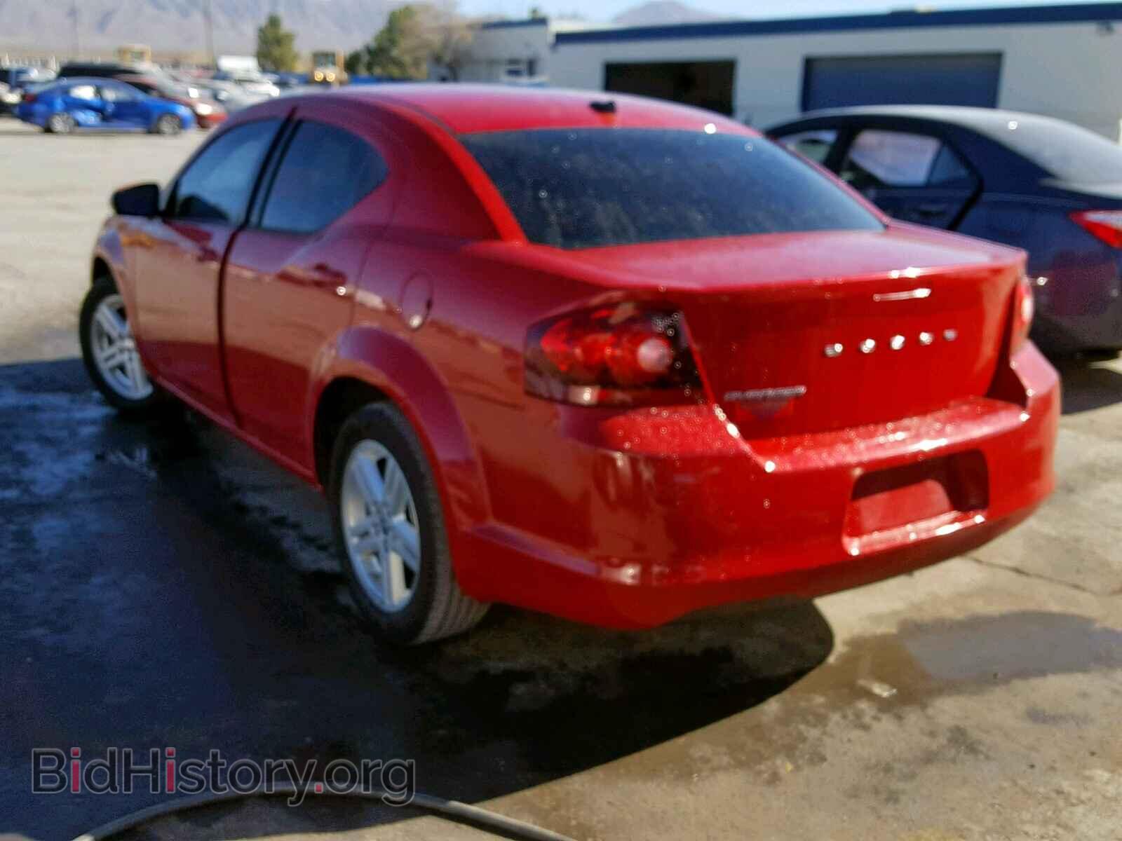 2012 DODGE AVENGER - VIN: 1C3CDZCB8CN161968 - Фото 3
