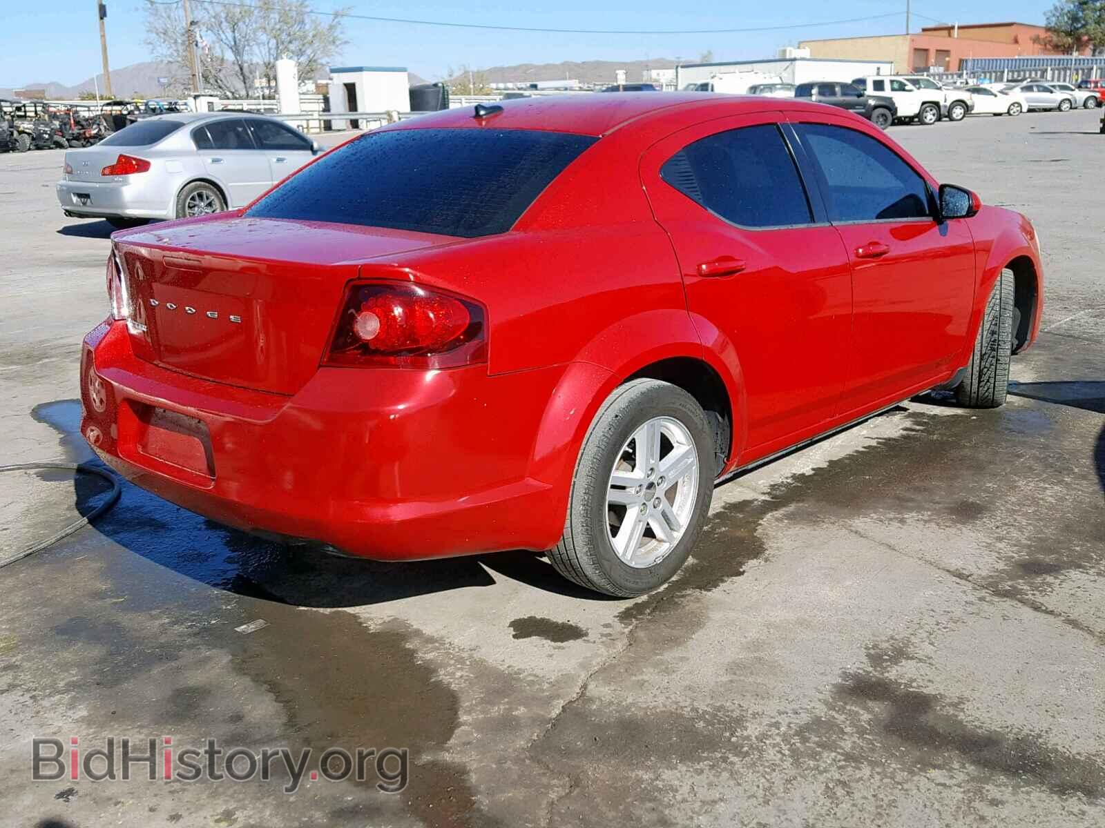 2012 DODGE AVENGER - VIN: 1C3CDZCB8CN161968 - Фото 4