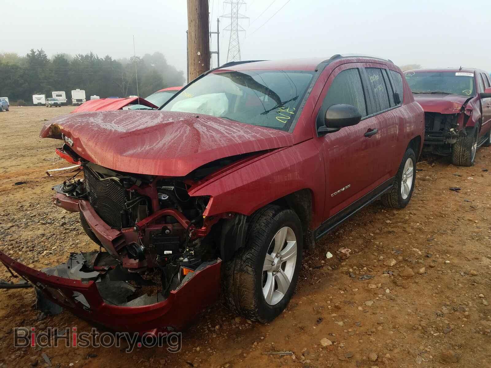 2014 JEEP COMPASS - VIN: 1C4NJCBB9ED819155 - Photo 2