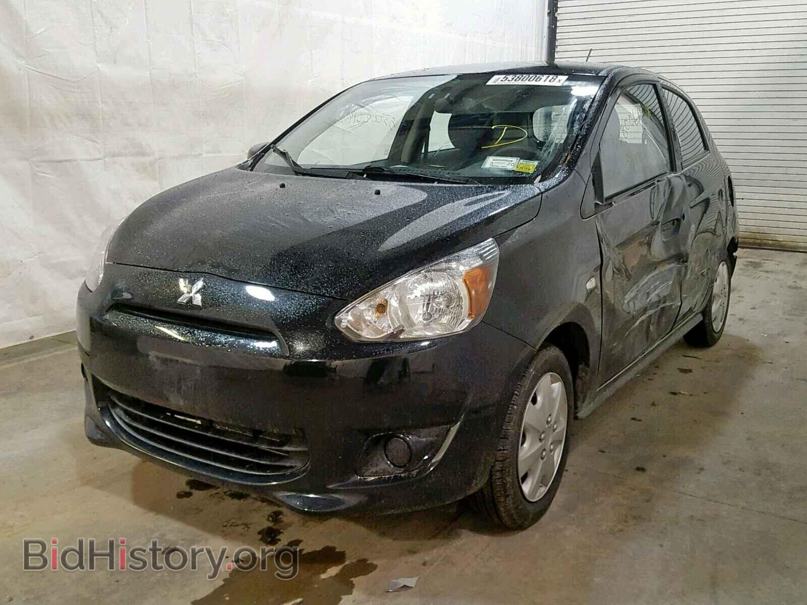 2015 MITSUBISHI MIRAGE - VIN: ML32A3HJ5FH055366 - Фото 2