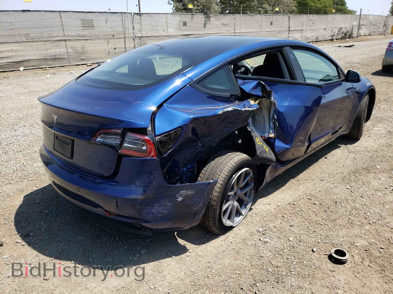 2021 TESLA MODEL 3 - VIN: 5YJ3E1EA0MF006247 - Фото 4