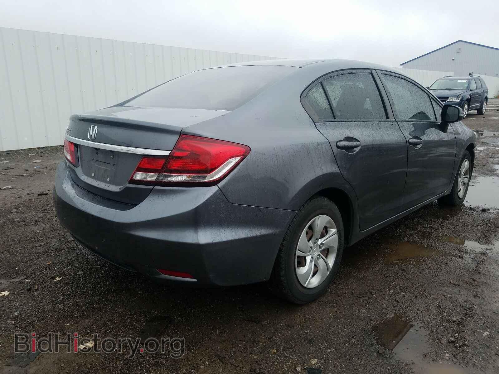 2013 HONDA CIVIC - VIN: 19XFB2F50DE063180 - Фото 4