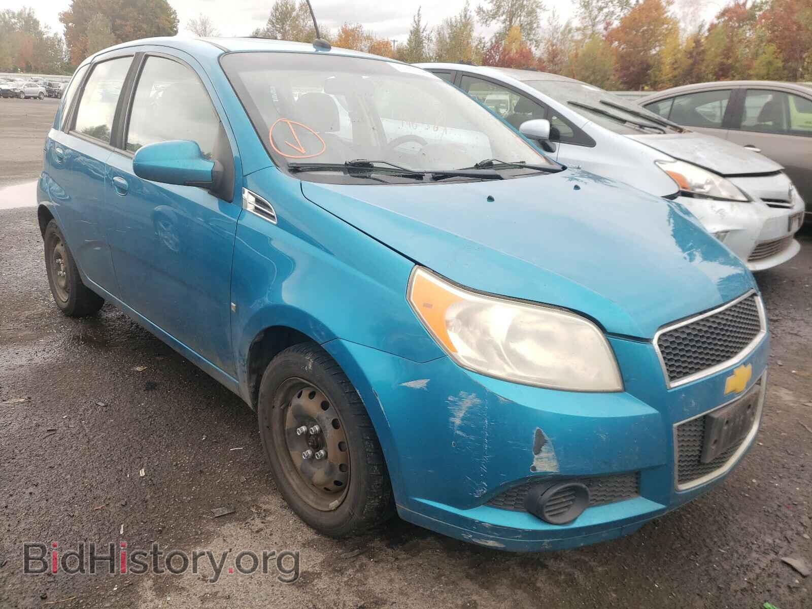 Photo KL1TD66E09B338465 - CHEVROLET AVEO 2009