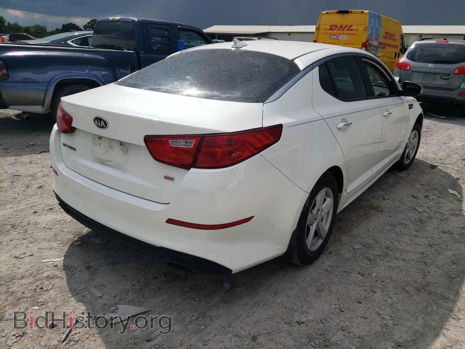 2015 KIA OPTIMA - VIN: KNAGM4A73F5538710 - Photo 4