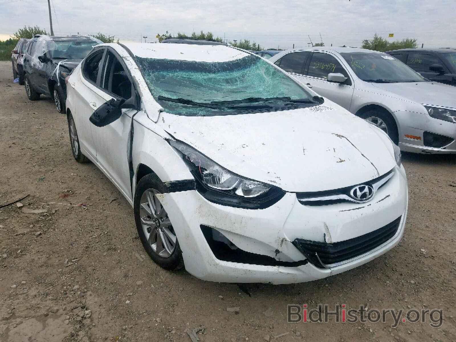 Photo 5NPDH4AE7EH458270 - HYUNDAI ELANTRA 2014