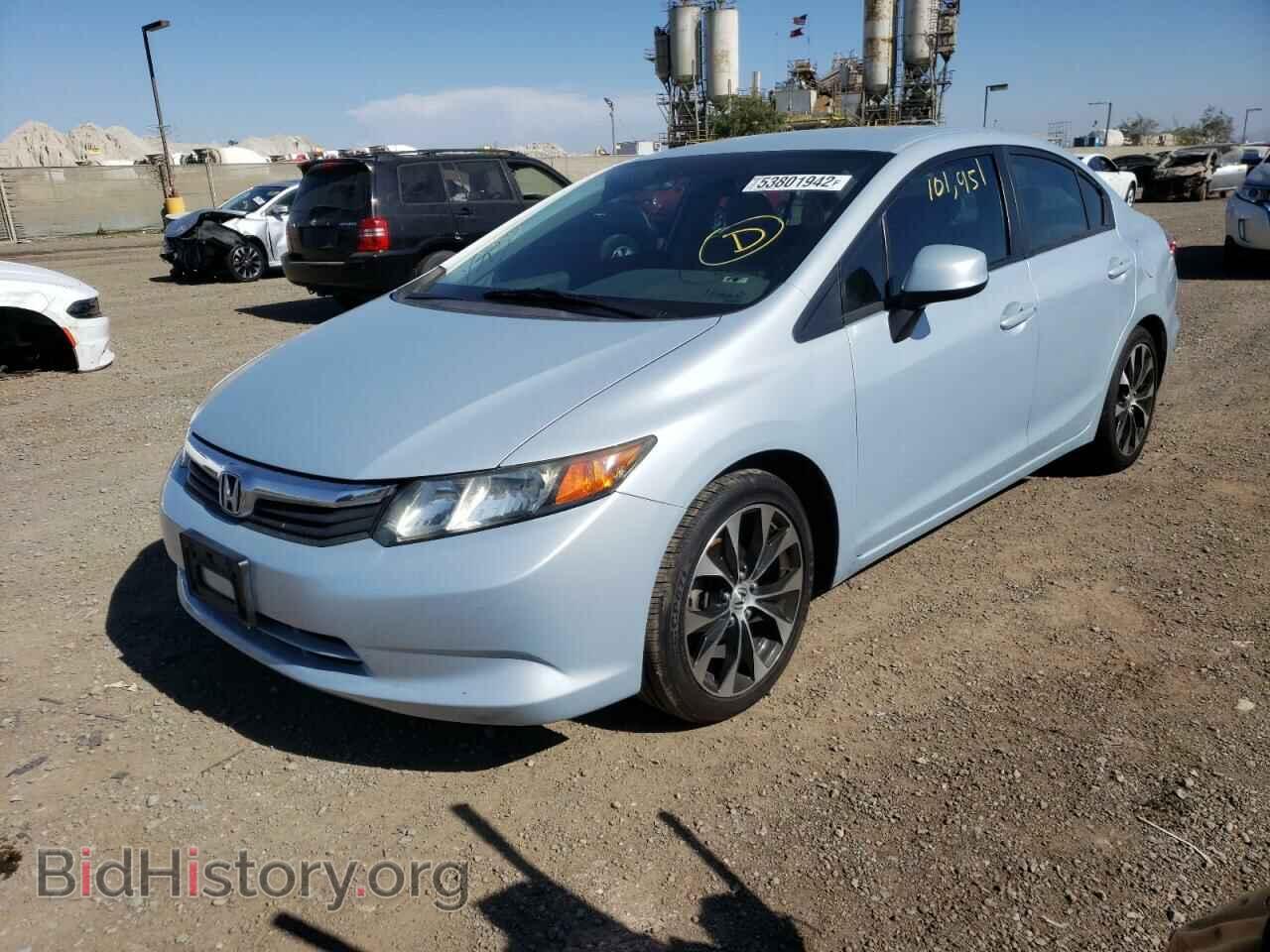 Фотография 2HGFB2F52CH547694 - HONDA CIVIC 2012