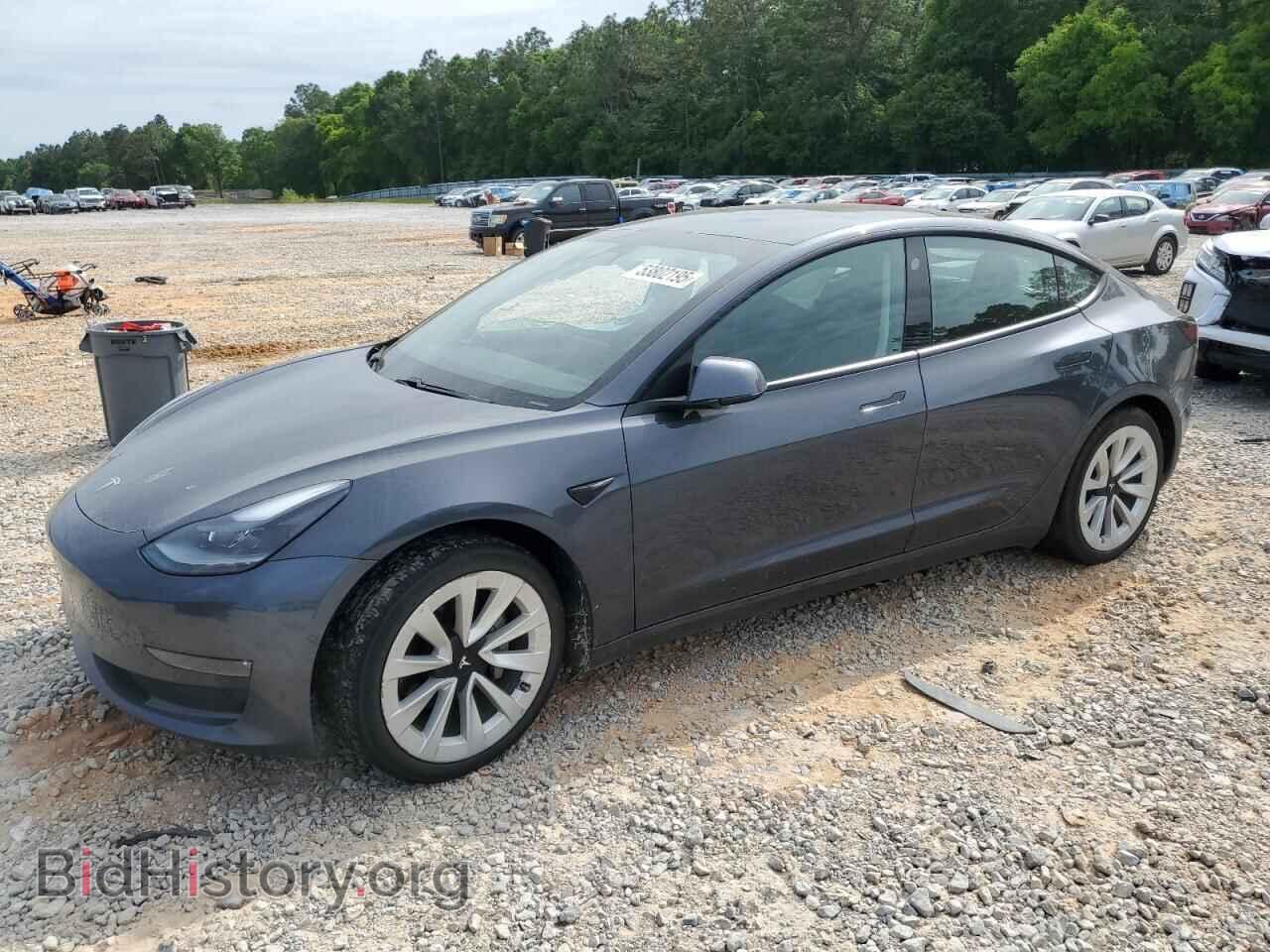 Photo 5YJ3E1EB4MF983545 - TESLA MODEL 3 2021