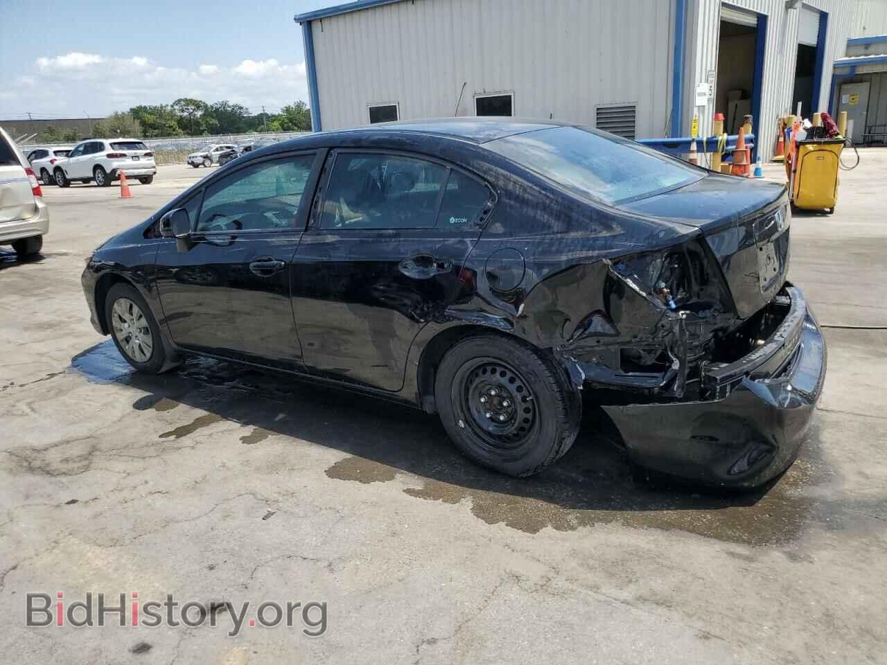 2012 HONDA CIVIC - VIN: 2HGFB2F55CH602462 - Фото 2