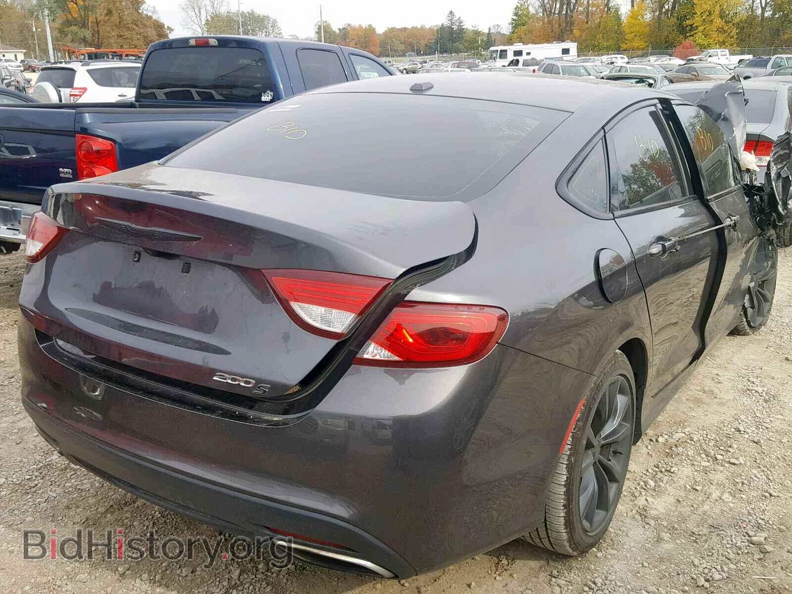 2015 CHRYSLER 200 - VIN: 1C3CCCBB1FN709699 - Photo 4