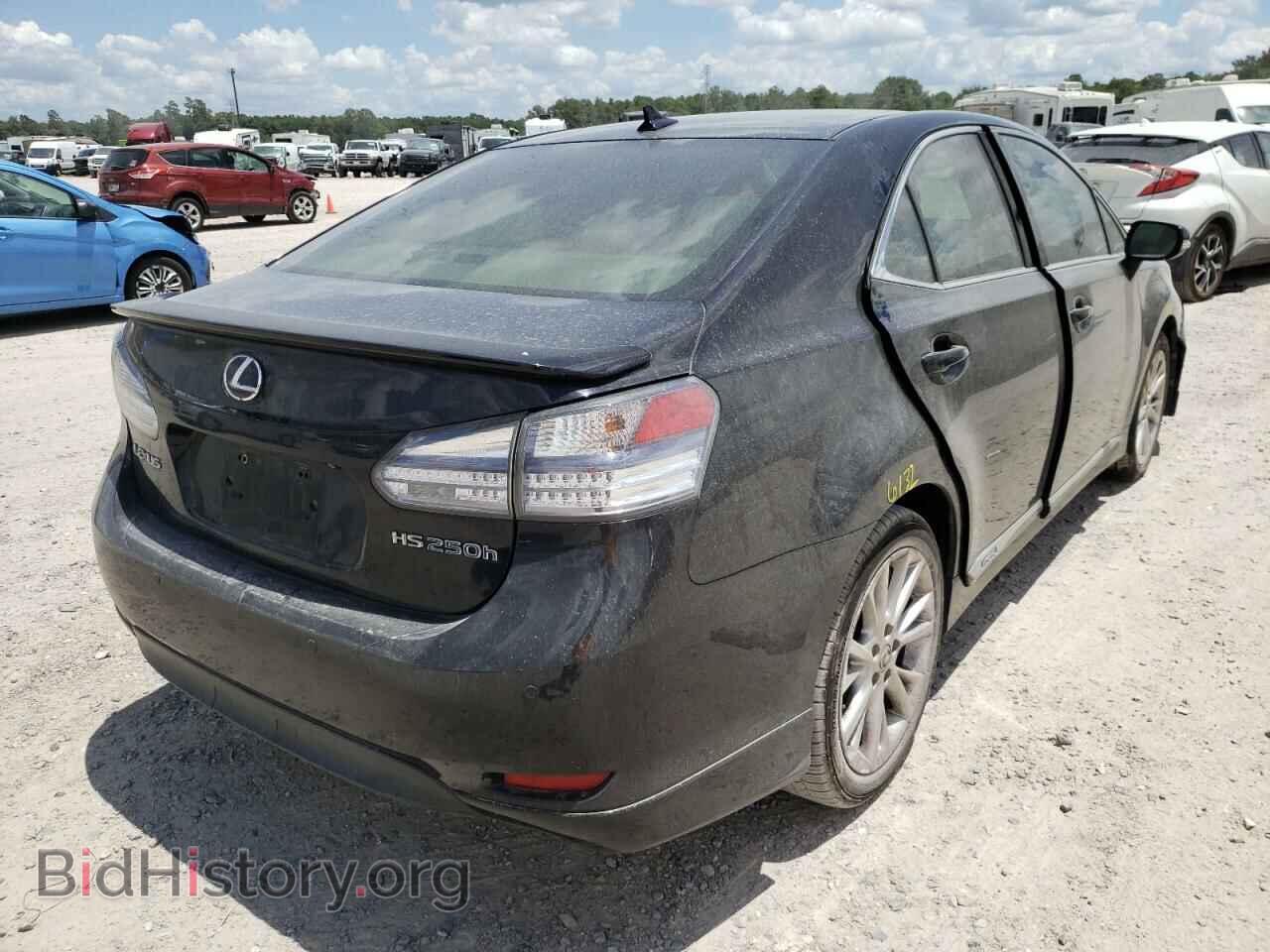 2010 LEXUS HS - VIN: JTHBB1BA9A2002736 - Фото 4