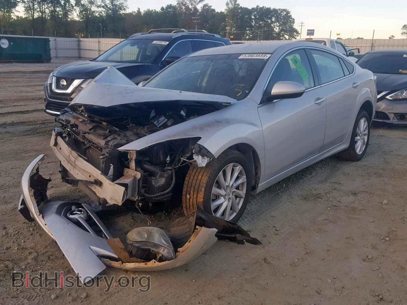 2012 MAZDA 6 - VIN: 1YVHZ8DH5C5M35475 - Фото 2