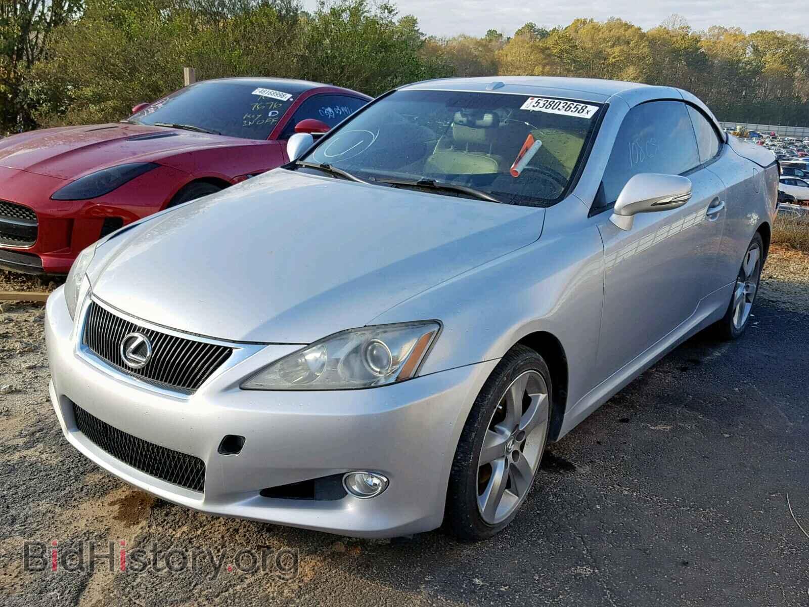 2010 LEXUS IS 250 - VIN: JTHFF2C2XA2502696 - Фото 2