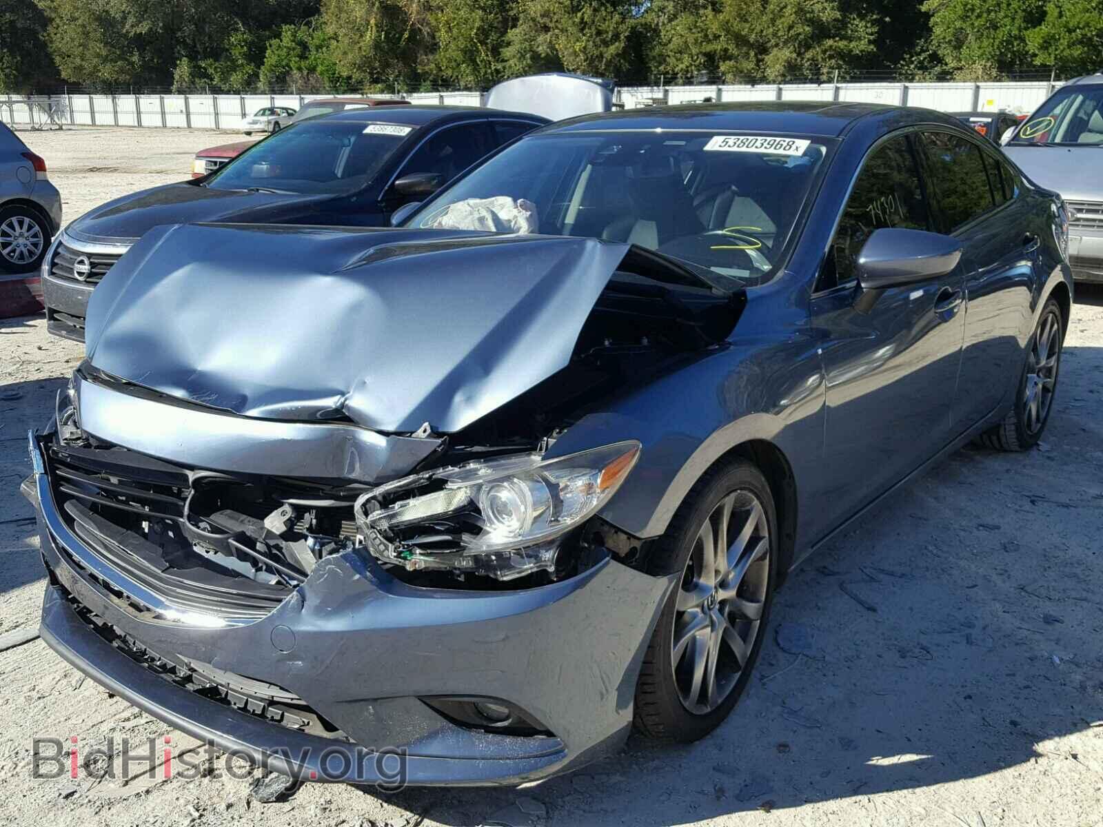 2014 MAZDA 6 - VIN: JM1GJ1W69E1124413 - Фото 2