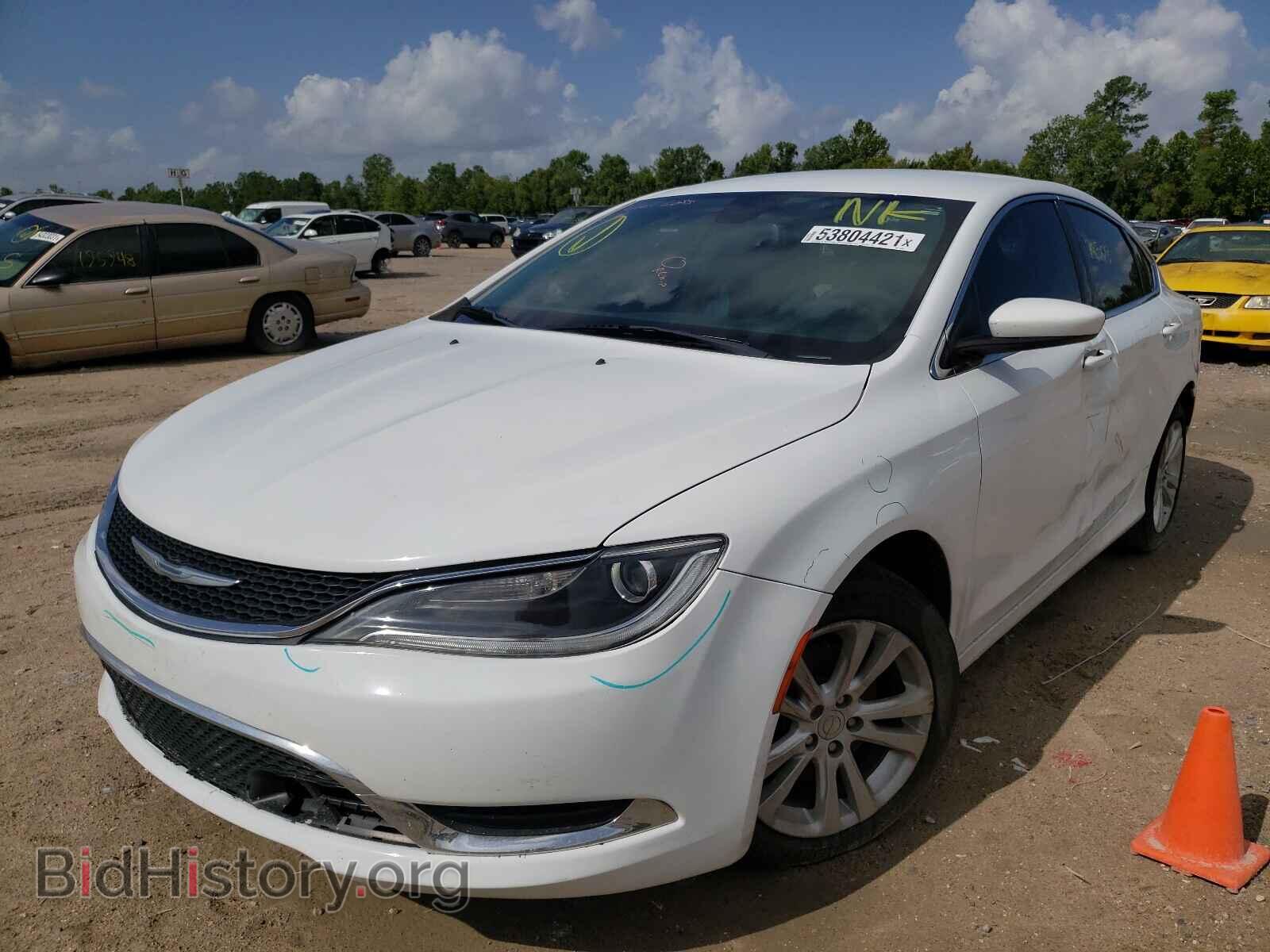 2016 CHRYSLER 200 - VIN: 1C3CCCAB0GN131405 - Фото 2