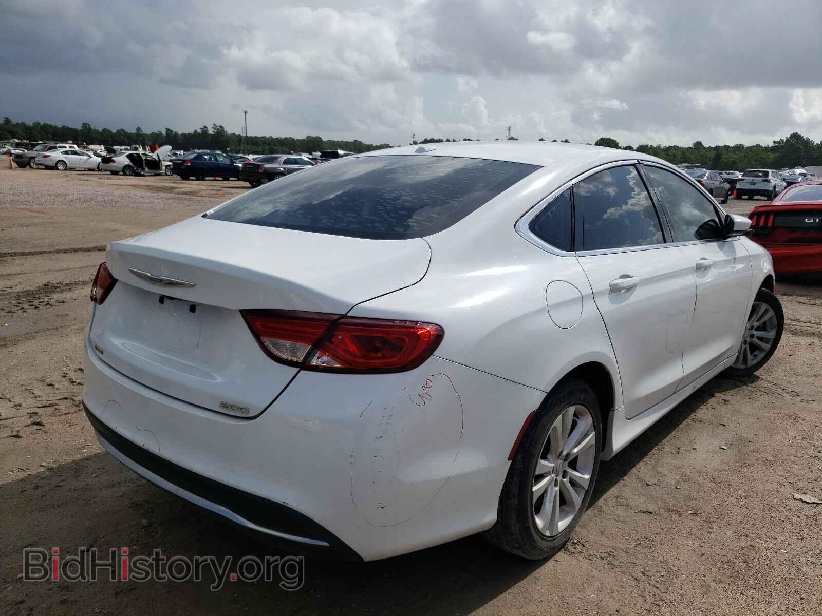 2016 CHRYSLER 200 - VIN: 1C3CCCAB0GN131405 - Фото 4