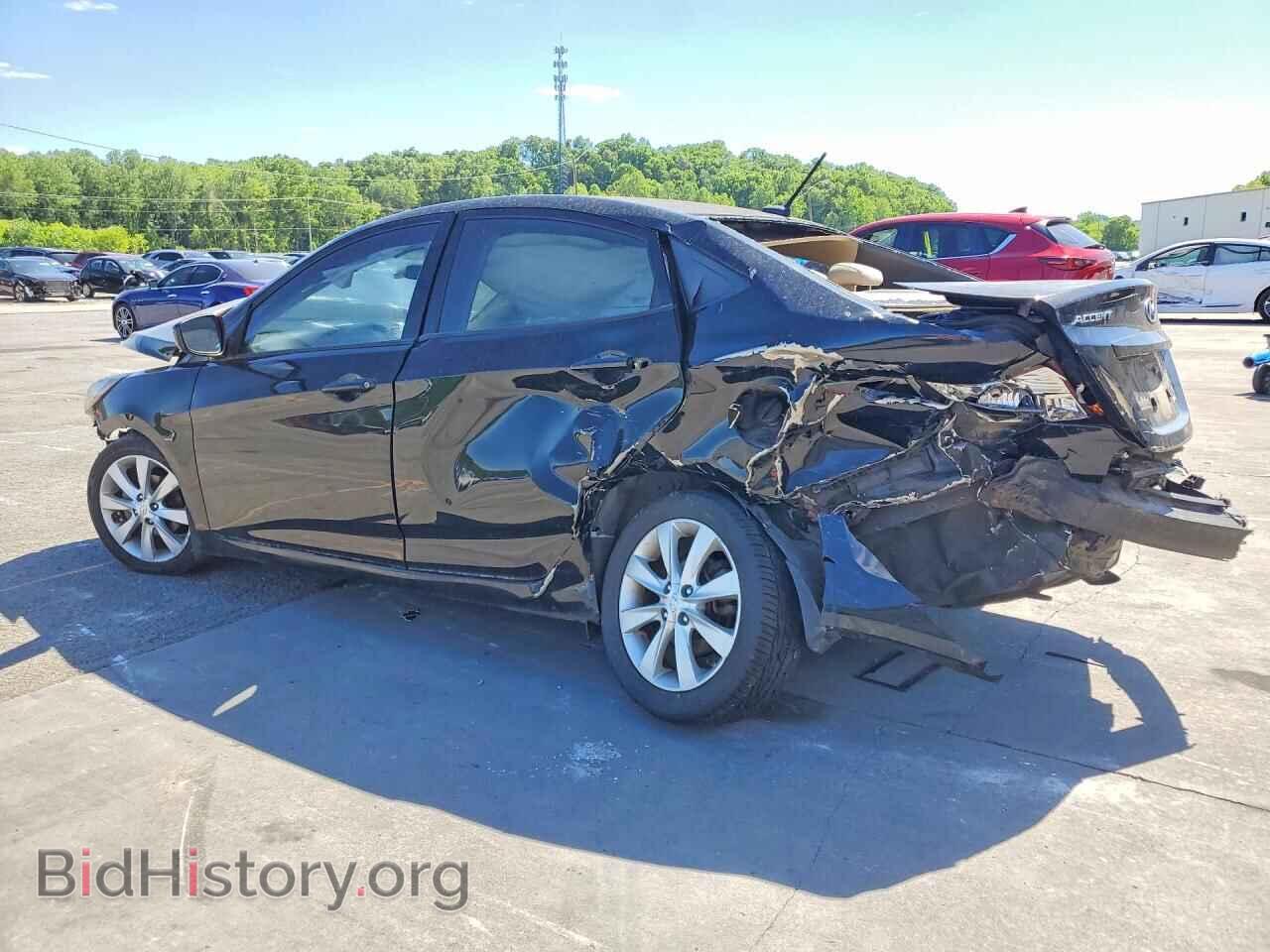 2013 HYUNDAI ACCENT - VIN: KMHCU4AE9DU354984 - Фото 2