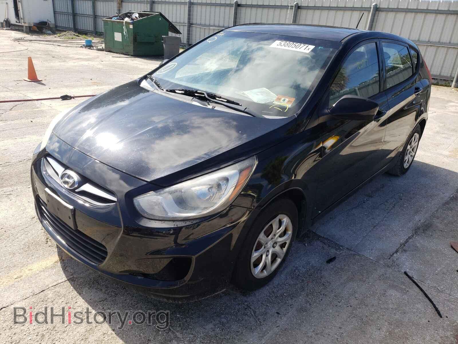 2012 HYUNDAI ACCENT - VIN: KMHCT5AE0CU088409 - Photo 2
